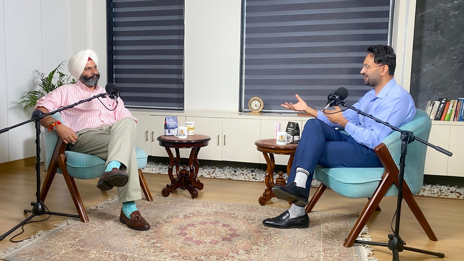 Somveer Anand and Supreet Singh podcast