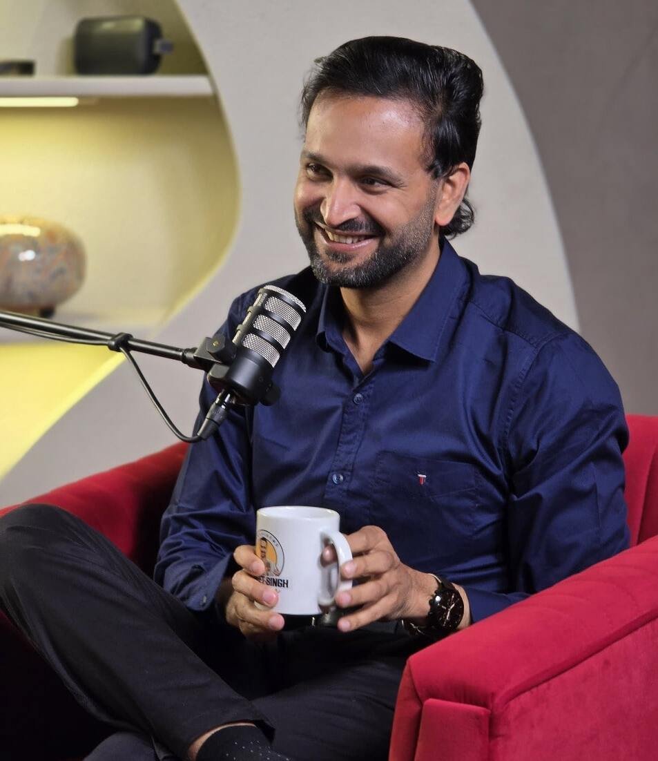 Supreet Singh best podcaster in india