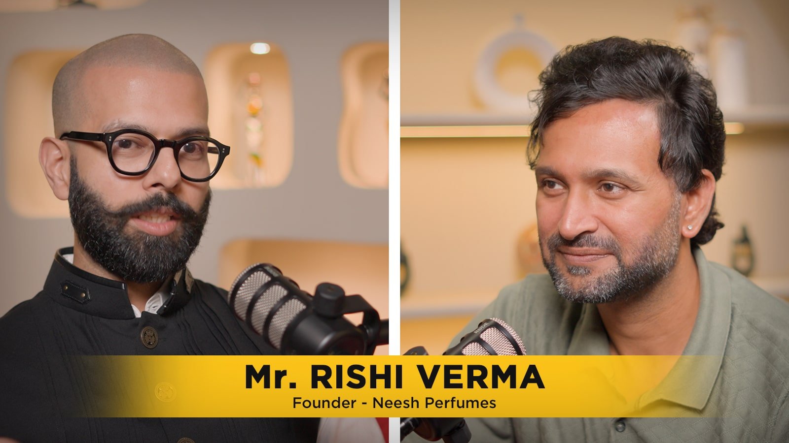 Rishi Verma Founder of neesh perfumes