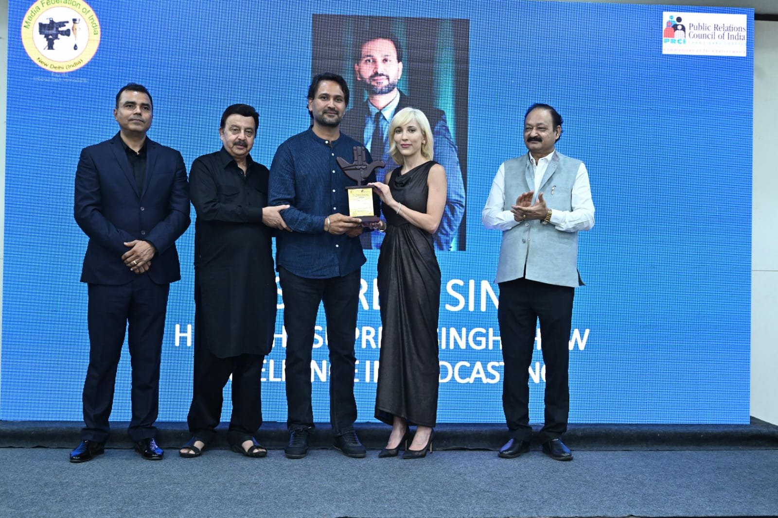 Supreet Singh podcasting award 2026